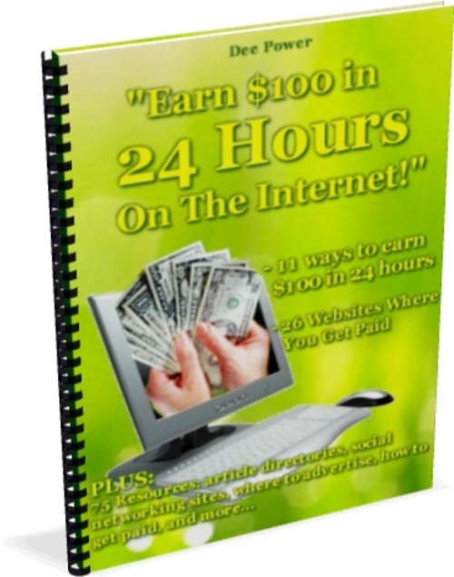 Product picture Make $100 in 24 hours plr.doc